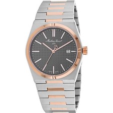 Mathey Tissot Mens Watch Zoltan Quartz Black ...