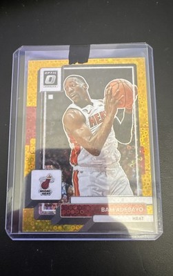2022-23 Panini Donruss Optic - Bam Adebayo #174 Fast Break Gold Prizm /10