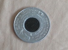 GETTONE / MONETA IO SONO IL CENTESIMO PORTAFORTUNA 1918 MOLTO RARO