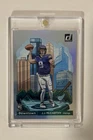 2 Card Lot JJ McCarthy Donruss Downtown/Optic Uptown Rookies