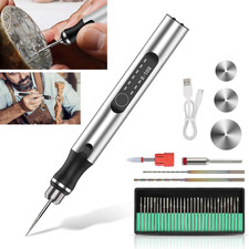 Cordless Electric Mini Drill Grinder Engraving Pen Variable Speed Rotary Tool