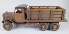 Wooden Stake Bed Flat Bed Model Truck. Wooden Stake Bed Flat Bed Model Truck.