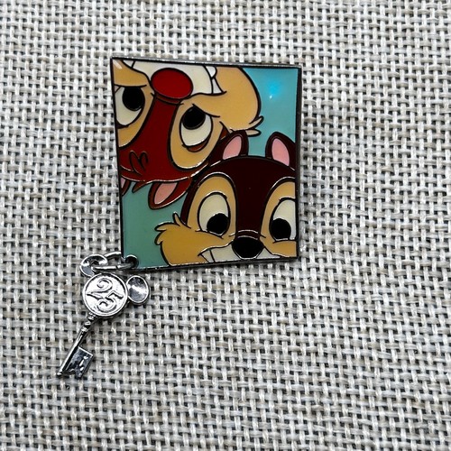 Tokyo Disney Resort Pin TDR 25th Anniversary No.9 Chip & Dale