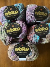5 Balls Noro Shinryoku- Silk & Wool- Colour 8- 500 grams