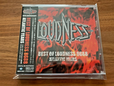 Loudness   Best Of Loudness 8688 - Atlantic Years Japan CD OBI WPCV-10127