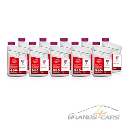 10x 1 L GLYSANTIN  G65  ECO BMB KÜHLERSCHUTZ SCHUTZMITTEL KÜHLER PINK 511614