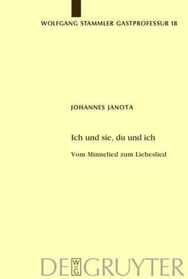 Johannes Janota Ich und sie, du und ich (Paperback)