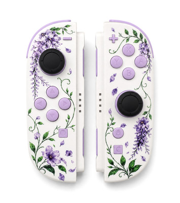 Custom Lavander Nintendo Switch 2 Joy-Cons with TMR Drift-Resistant Joysticks