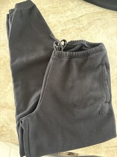 Skims Women's Cotton Fleece Classic Jogger Pant Onyx, Size Small