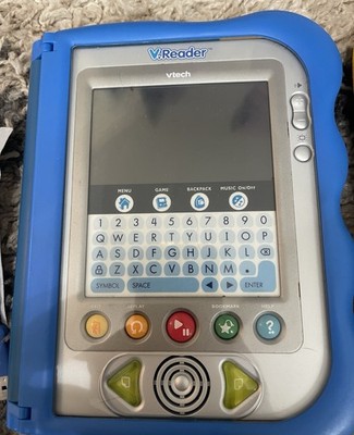 Vtech V.Reader Electronic Reading Learning System With 1 Games Bag Charger Teste
