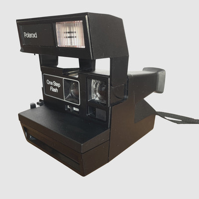 Polaroid One Step Flash Sofortbildkamera - Polaroid Film 600 - VINTAGE - GEPRÜFT