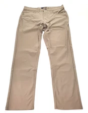 Member's Mark Men's Slim Fit Benton Performance Pant 32 x 30 NWT Beige