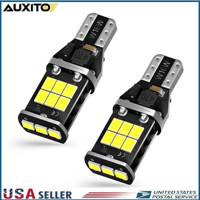 Super Bright White Canbus LED Bulb For Car Backup Reverse Light 912 T15 W16W M