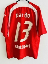 2008 Puma Stuttgart Away Soccer Jersey Pavel Pardo Men S Mexico Bundesliga