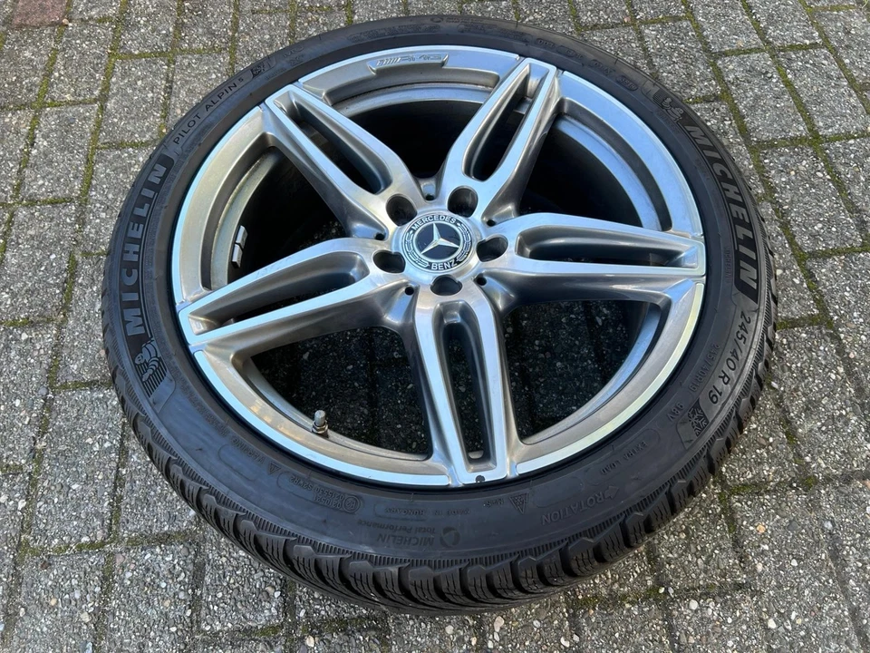 NEUW 19" Zoll Orig MERCEDES AMG E KLASSE W213 E53 E43 AMG Winter Kompletträder - Bild 2 von 4