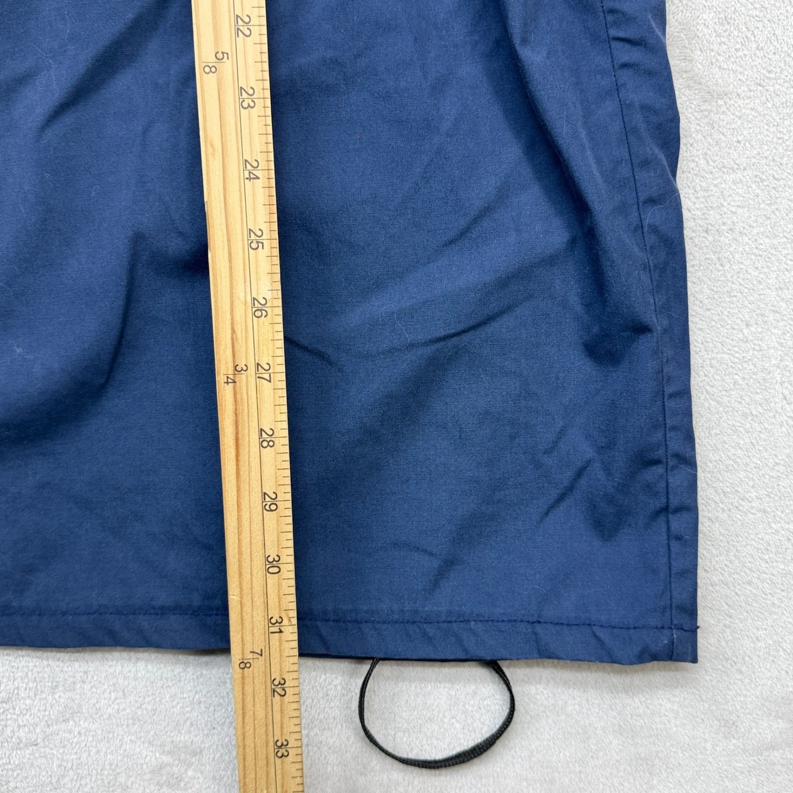 Vintage Frostline Kit Mountain Parka Mens M Navy Blue Hooded Utility Jacket 90s - product detail image 6