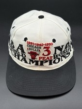 Sombrero De Colección Chicago Bulls 3 Turba Campeones del Mundo Snapback Años 90 Logo NBA 7