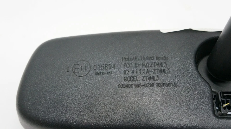 Оригинальное внутреннее зеркало заднего вида 2003-2007 Nissan Altima с открывателем гаража 96321-CB00A - Изображение 2 из 4