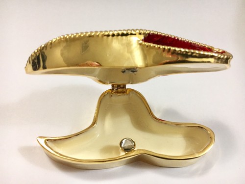 Red Hat Bejeweled Trinket Box - Picture 4 of 4