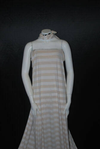 Modal Supima Knit Jersey Ecofriendly High-end Fabric Horizontal Stripes natural - Picture 6 of 9