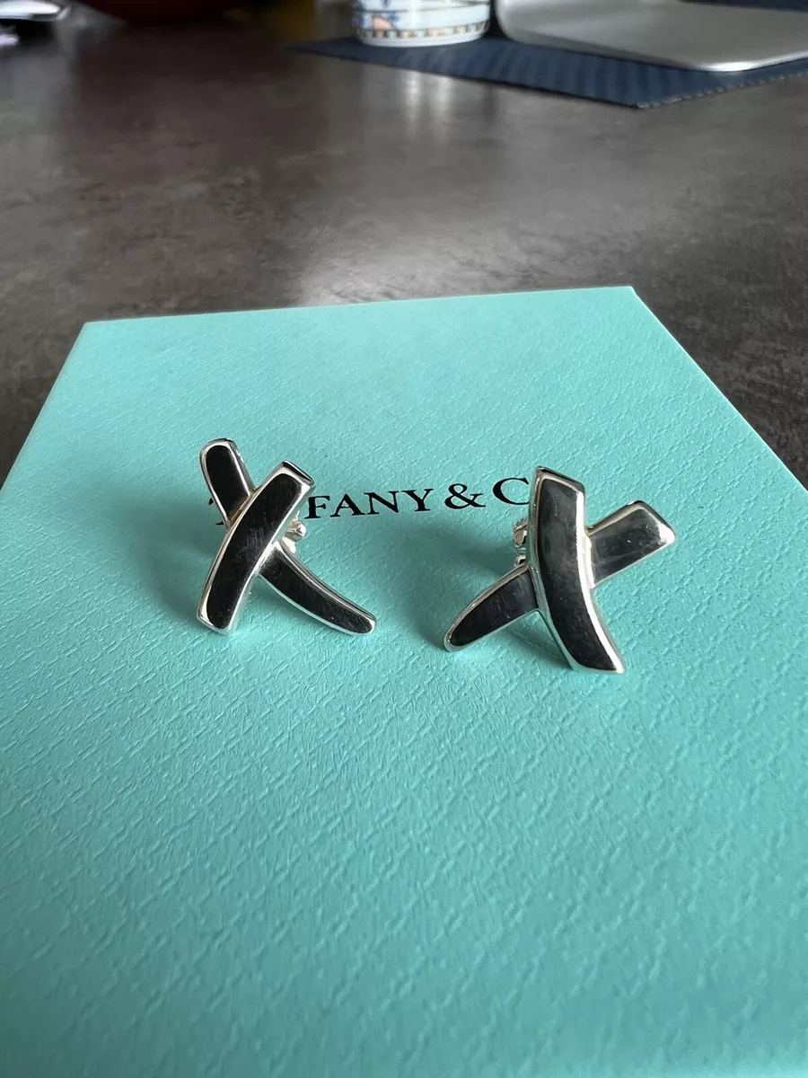 Buy Tiffany Paloma Picasso 18K Gold X Earrings Online in India Etsy #22 Buy Tiffany Paloma Picasso 18K Gold X Earrings Online in India Etsy