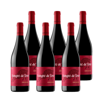 Miguel Torres Sangre de Toro gereift im Amerikanischen Eichefass 750ml 6er Pack