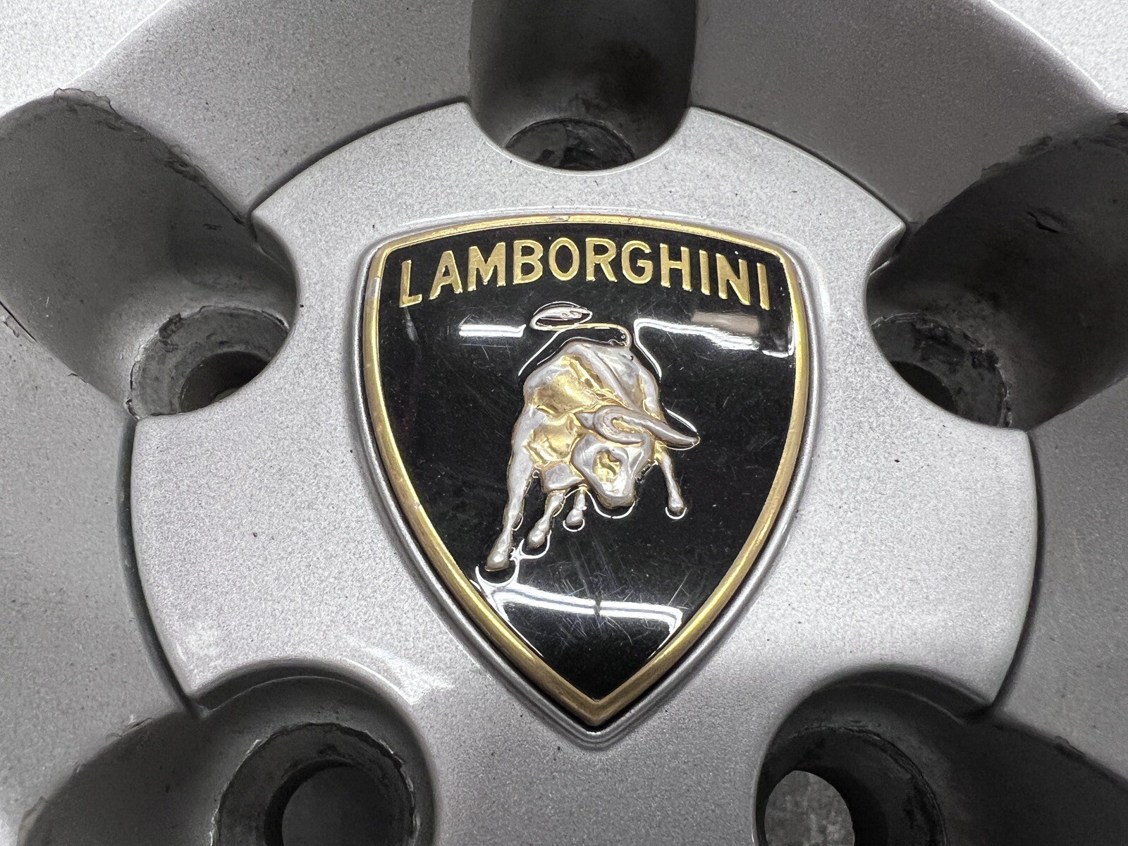 LAMBORGHINI GALLARDO LP560 CALLISTO FRONT SILVER WHEEL RIM OEM 400601025B