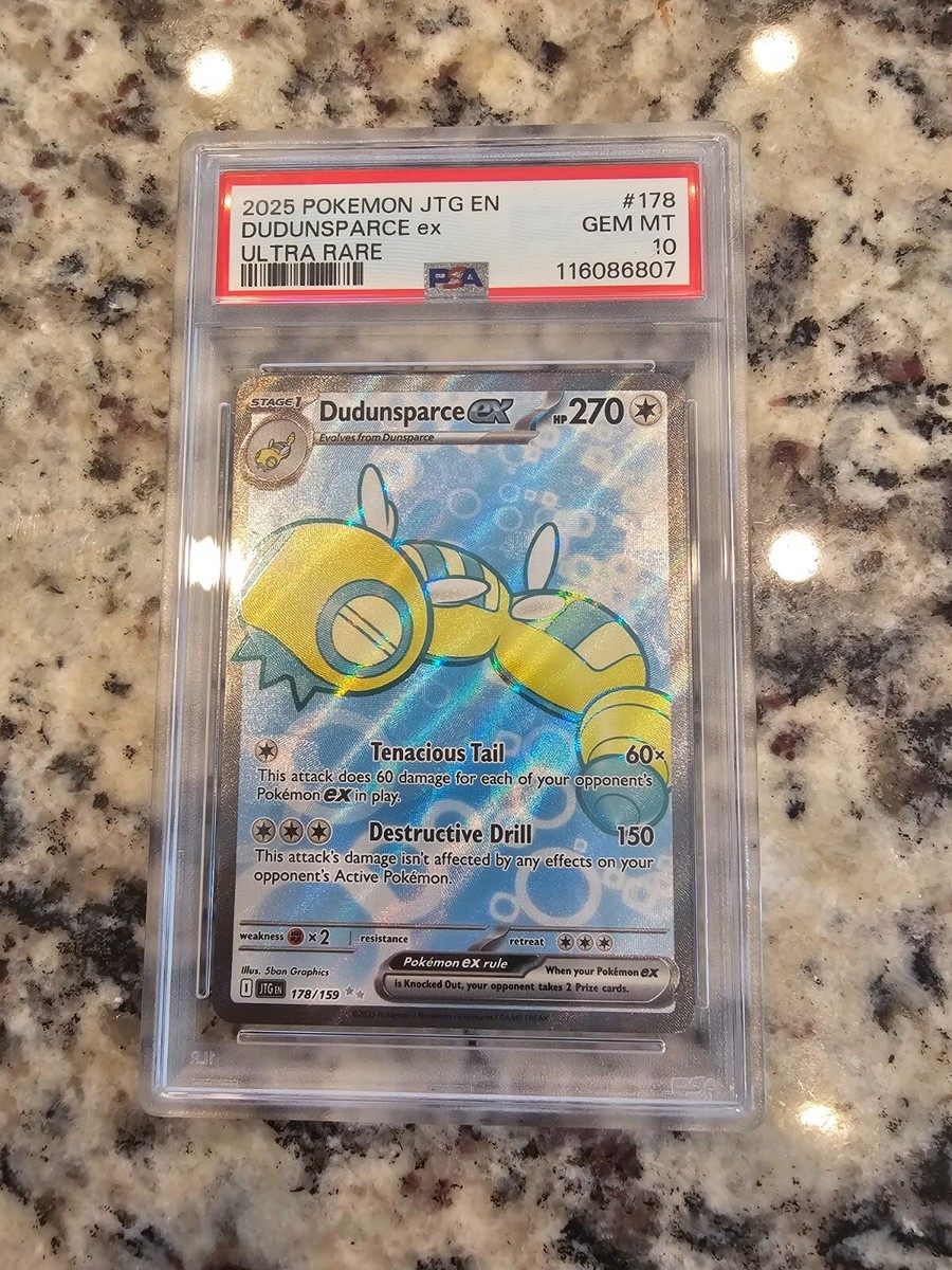 Dudunsparce ex (178/159) Ultra Rare - 2025 Pokémon TCG: JTG