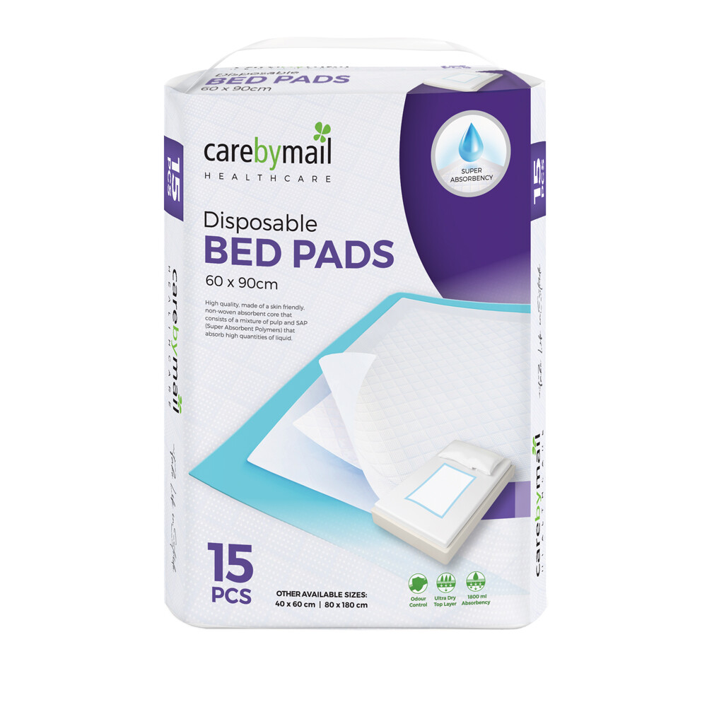 Disposable Incontinence Bed Pads 60x90cm Protection Sheets 2 Packs of