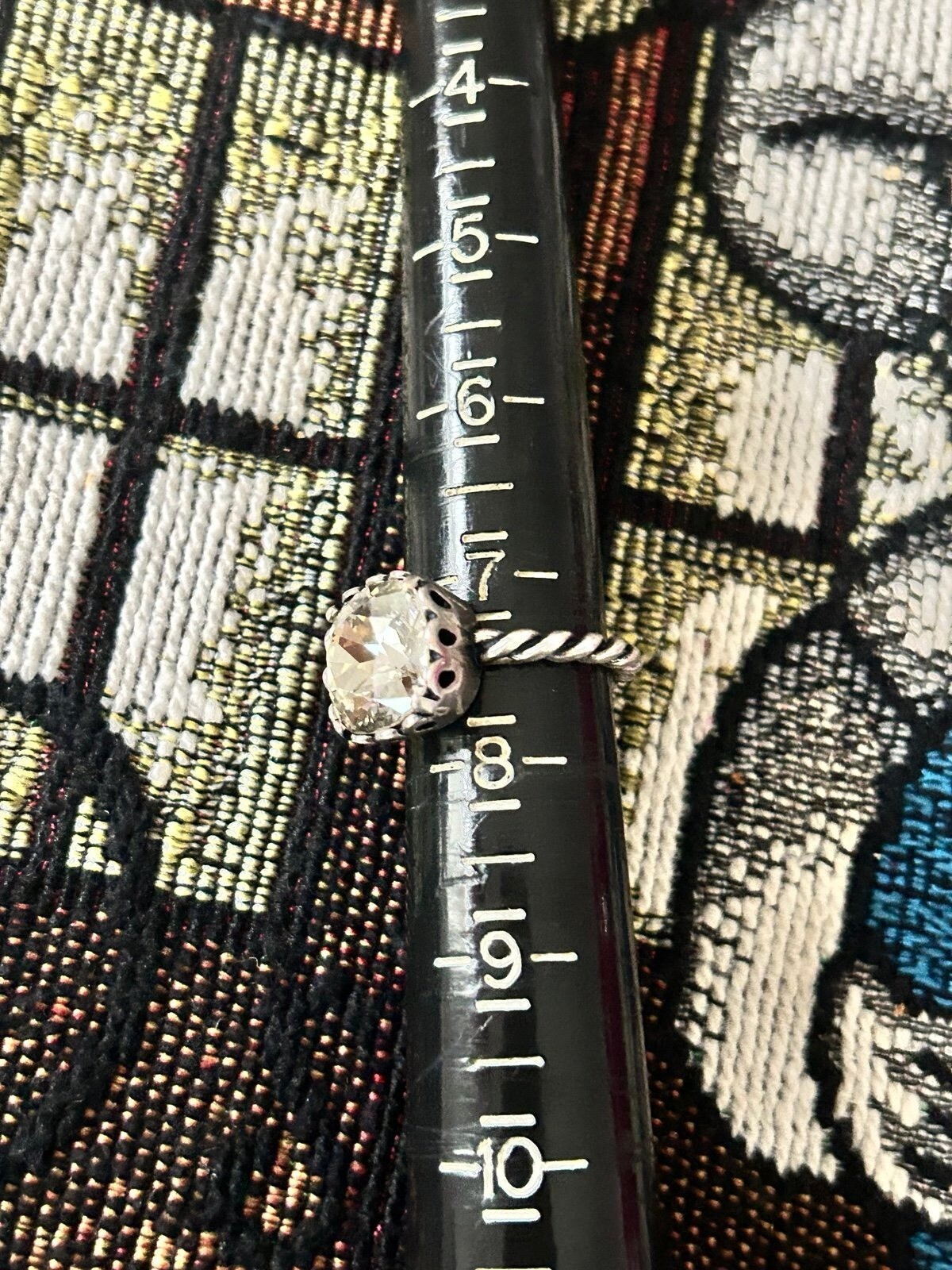 Silver Gemstone Ring - image 12