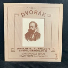 DVORAK Symphony #7, Carnival Overture - OTMAR SUITNER - SPECTRUM ST LP IN SHRINK