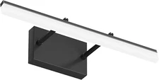 19.7 Inch Modern Black Vanity Light Adjustable LED Bathroom Light Fixture over M