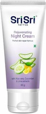 Sri Sri Ayurveda Tattva Rejuvanating Night Cream, 60gm PACK OF 4 Free Shipping