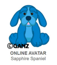 Webkinz Classic Sapphire Spaniel Code Only 