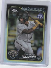 2024 Topps Pro Debut Enmanuel Terrero PDC-12 Refractor /99 Pirates 