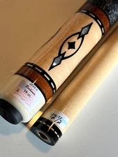 PECHAUER JP05S JP5 POOL CUE DANISH STAIN LINEN WRAP 12.5 MM SHIPS FREE FREE CASE