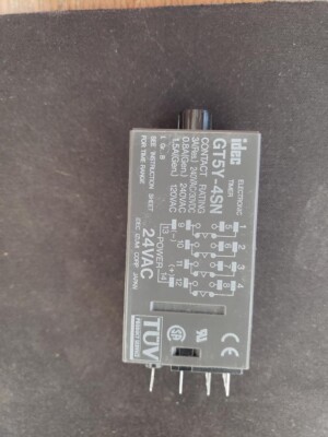 IDEC GT5Y-4SN1A24 4PDT, 3A, 24v Relay Timer (OPEN)