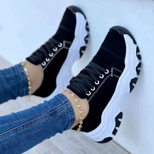 Sneakers Women Shoes 2024 New Pattern Canvas Shoe Casual Women Sport Shoes Flat - 第 15/28 張圖片