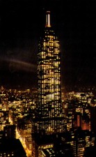 Empire State Building New York City New York Postcard