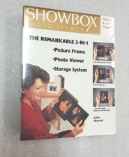Photo Frame Viewer Holson Showbox portable Picture System Charcoal Color
