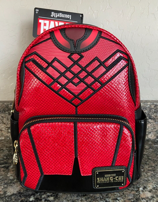 New Disney Loungefly Marvel Studios Red Dragon Scale Mini  display picture 1