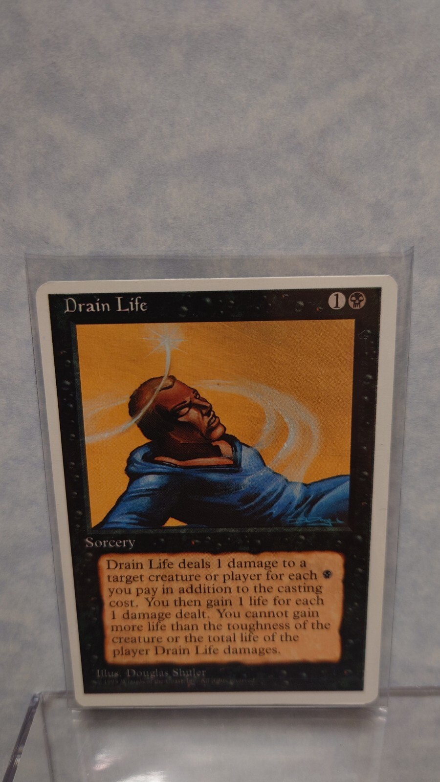 Magic The Gathering: Drain Life - 4th Edition - Lightly Played