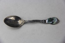 Convention Hall Saratoga, NY Sterling Silver Souvenir Spoon by Shepard Mfg Co.