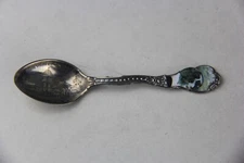 Convention Hall Saratoga, NY Sterling Silver Souvenir Spoon by Shepard Mfg Co.