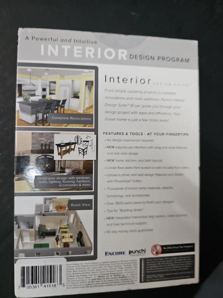 Punch Interior Design Suite Version 18 (Retail Box) - Image 2 of 2