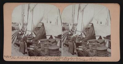 The fishing craft of Helsingfors, Finland Finland Old Photo