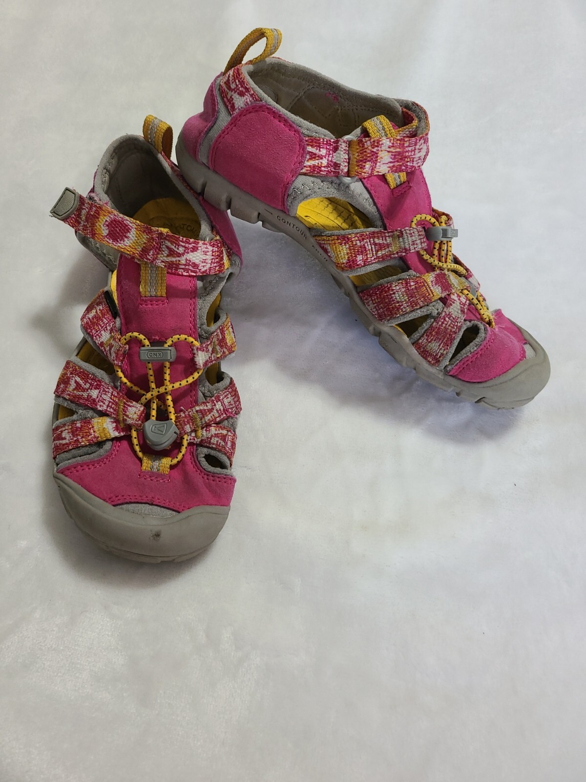 Sandali acqua Keen bambina tg 3 punta chiusa bambina escursionismo rosa