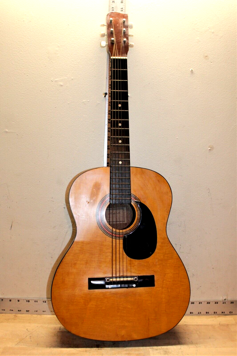 Vintage Kay K200 6 String Acoustic Guitar Blond 1970's | eBay