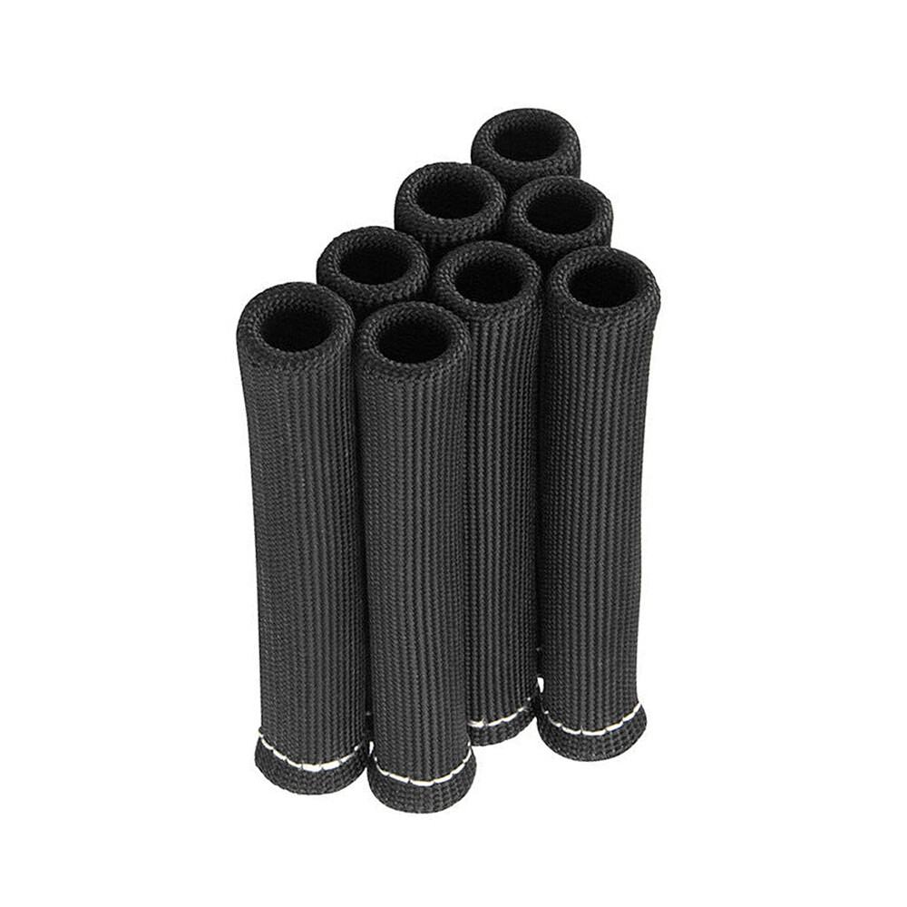 Black 2500° Spark Plug Wire Boots Protector Sleeve Heat Shield Cover For LS1/LS2  | eBay