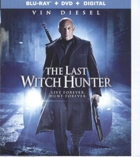 No Disc ORIGINAL COVER ART The Last Witch Hunter 2019 Blu-ray Cover Vin Diesel